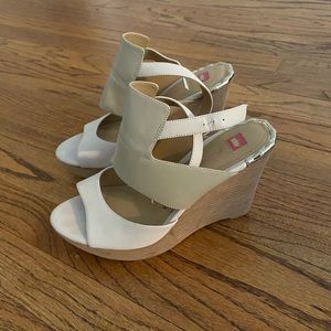 Elaine Turner wedges gently worn.